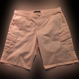 Lee Midrise Fit 1889 Peach Bermuda Shorts Women size 10 (M)